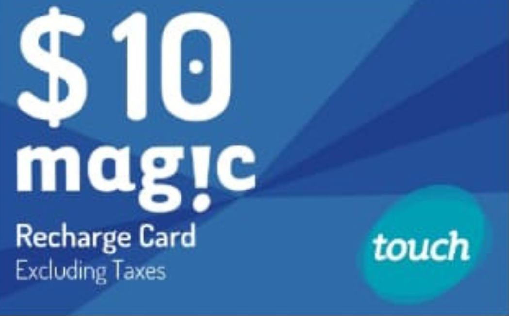 MTC Touch $10 - 30 Days